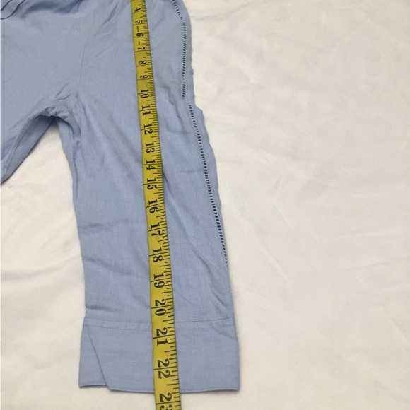 Calypso St. Barth Light Blue Button-Down Midi Dress - Picture 4 of 13